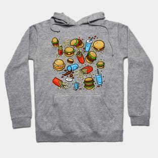 Burgers and Fries Hoodie